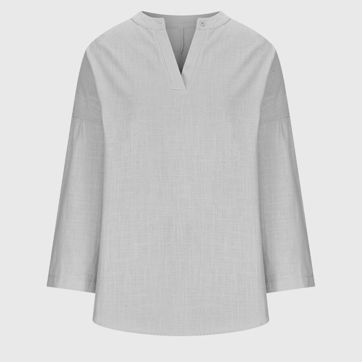 Alicia | Dames Losse Pasvorm Lange Mouwen Casual Top