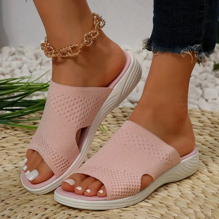 Chloe | Damen Orthopädische Slip-On Slide Sandalen
