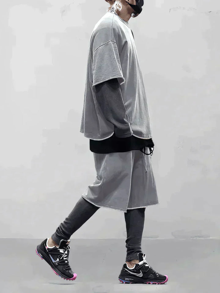 Sven™ Heren Oversized T-shirt en Shorts Set