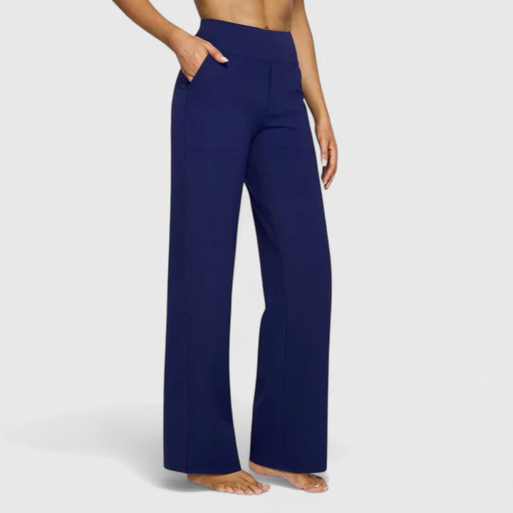 Zoey | Damen Hohe Taille Weite Hose