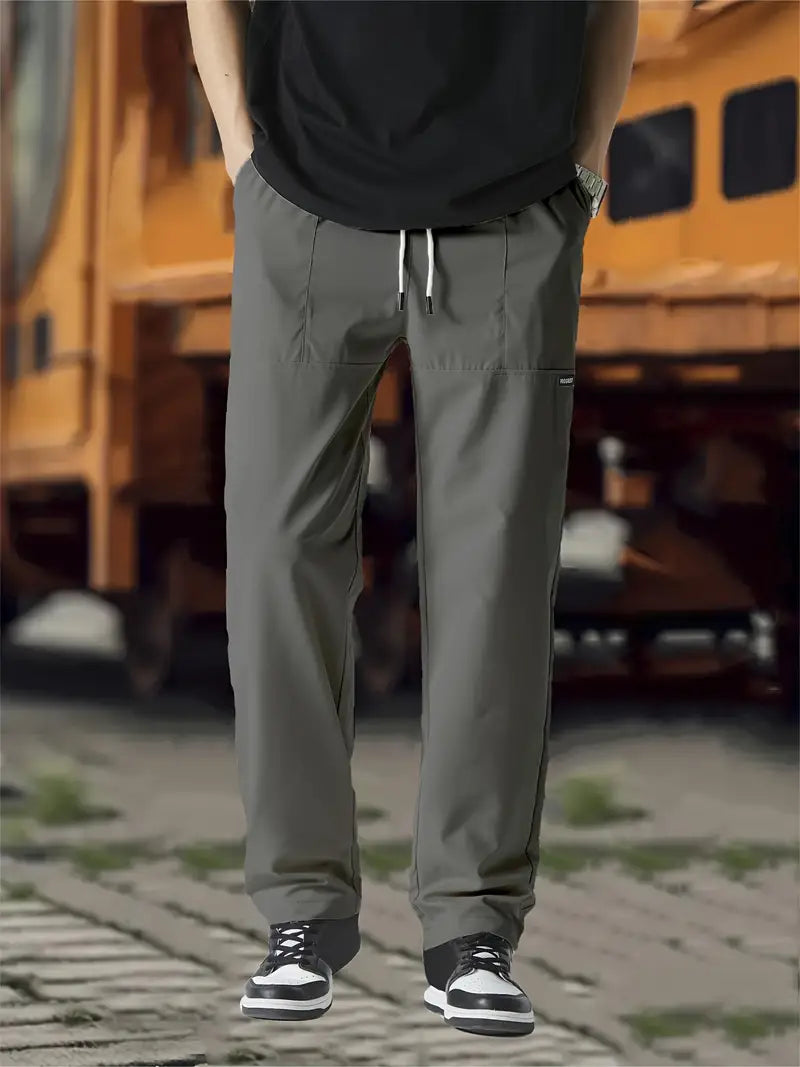 Nicholas | Heren Casual Broek met Trekkoord en Ontspannen Pasvorm