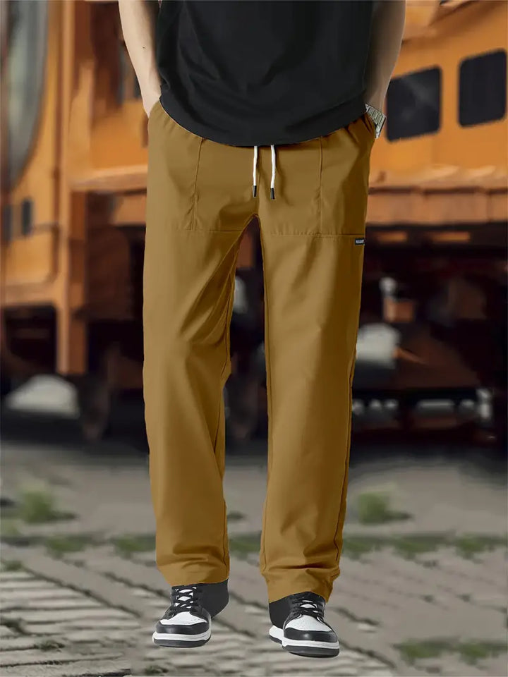 Nicholas | Heren Casual Broek met Trekkoord en Ontspannen Pasvorm