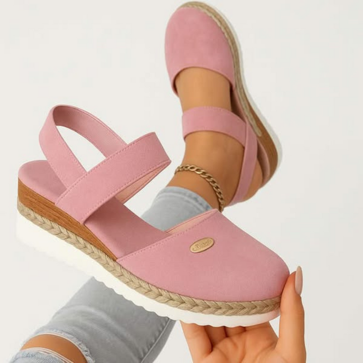 Vanessa | Dames Casual Espadrille Comfort Sandalen