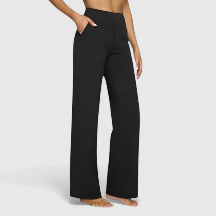 Zoey | Damen Hohe Taille Weite Hose