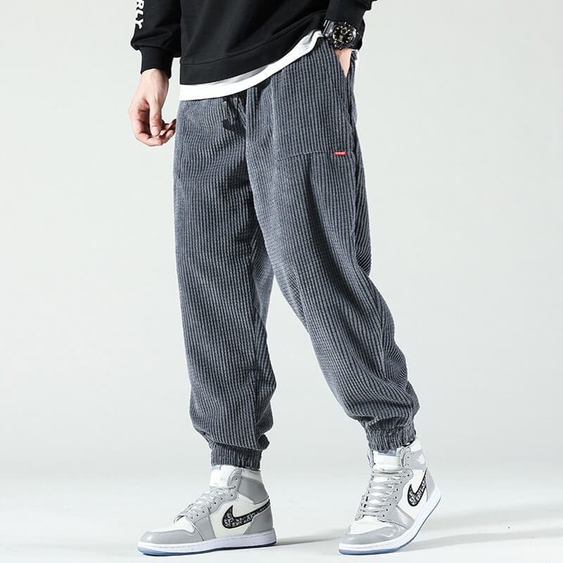 Emerson | Heren Relaxte Pasvorm Corduroy Jogger Broek
