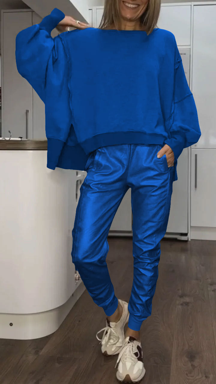 Annabel™ Lässiger Zweiteiliger Trainingsanzug