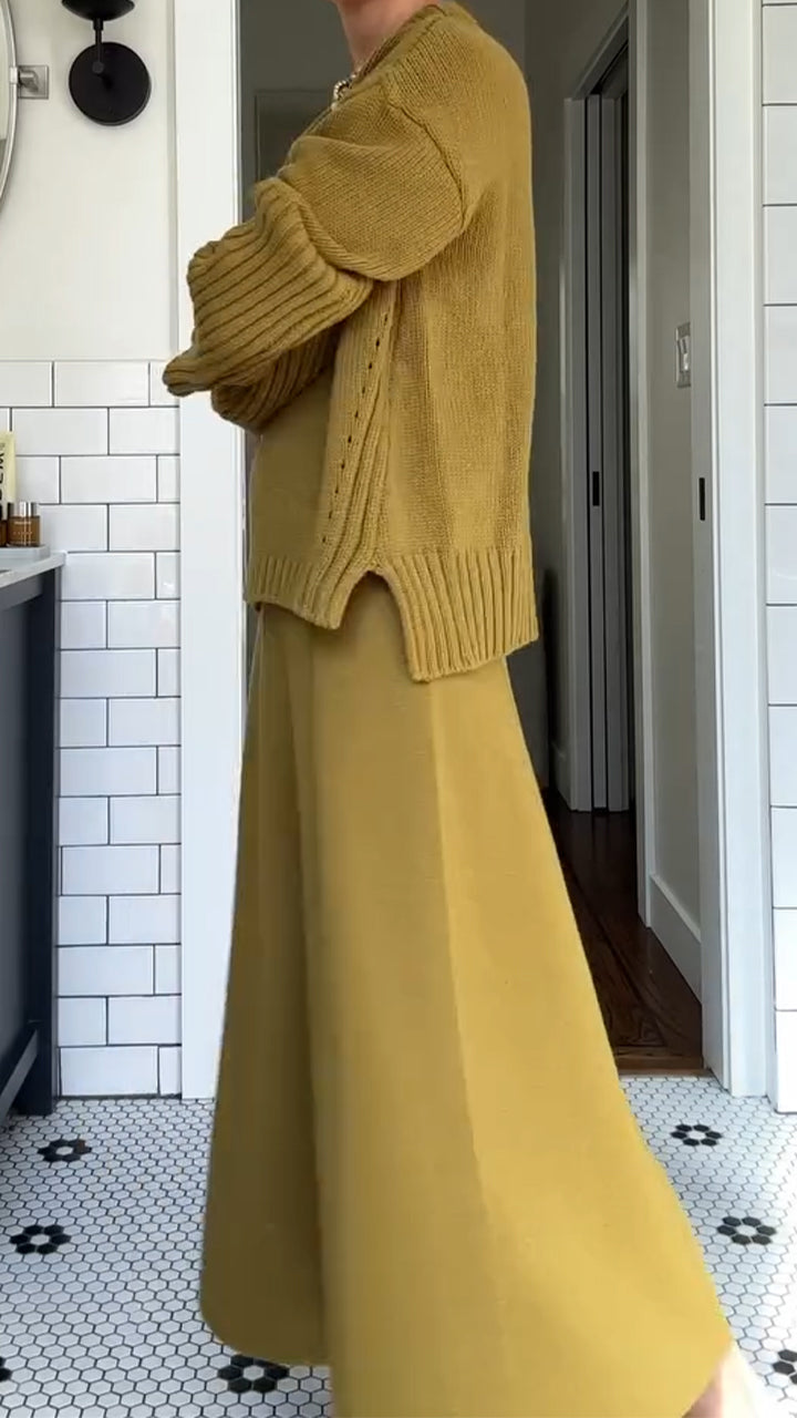 Annemarie™ Elegant Tweedelig Maxi Jurk Set