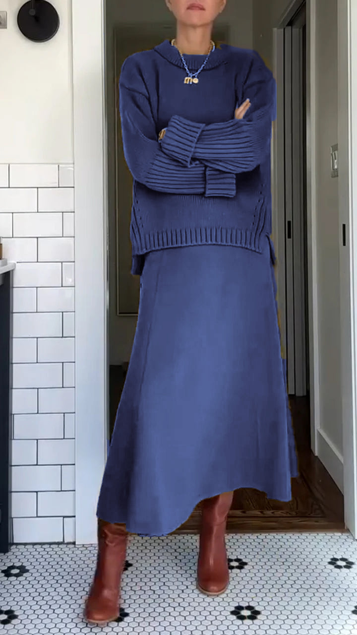 Annemarie™ Elegant Tweedelig Maxi Jurk Set