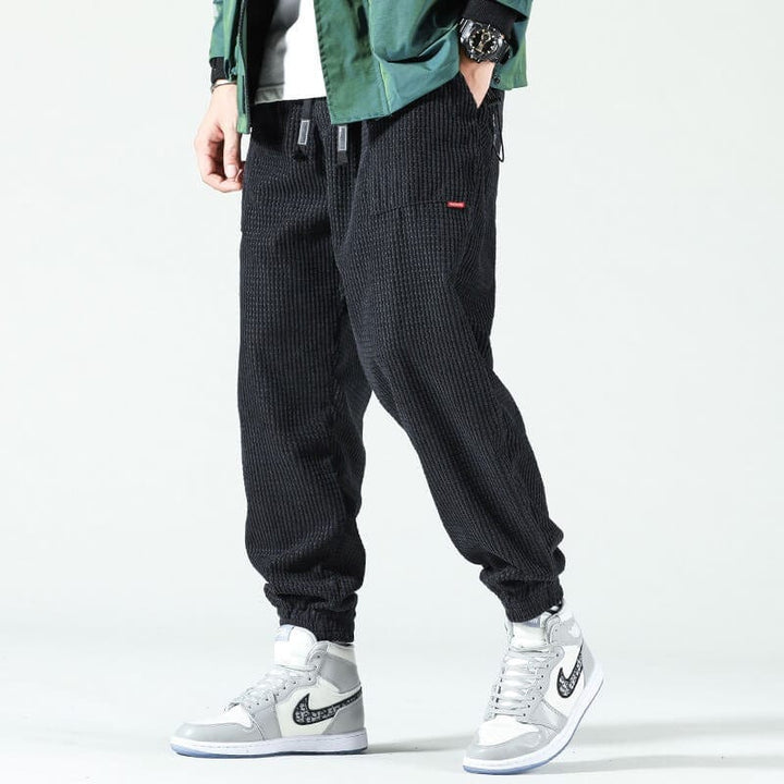 Emerson | Heren Relaxte Pasvorm Corduroy Jogger Broek