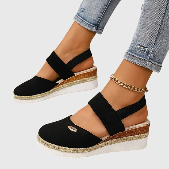 Vanessa | Dames Casual Espadrille Comfort Sandalen