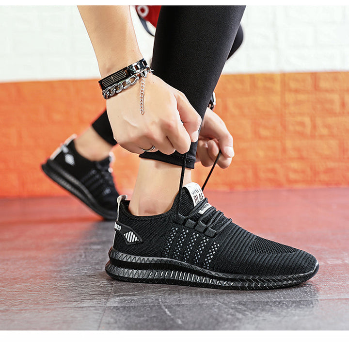 Fredrick | Heren Ademend Veterschoenen voor Hardlopen