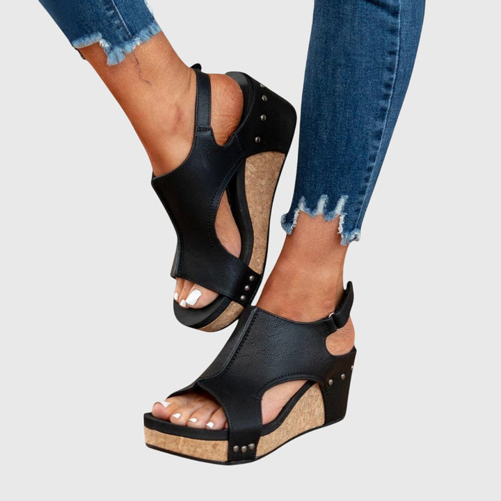 Bella | Damen Orthopädische Plateausandalen