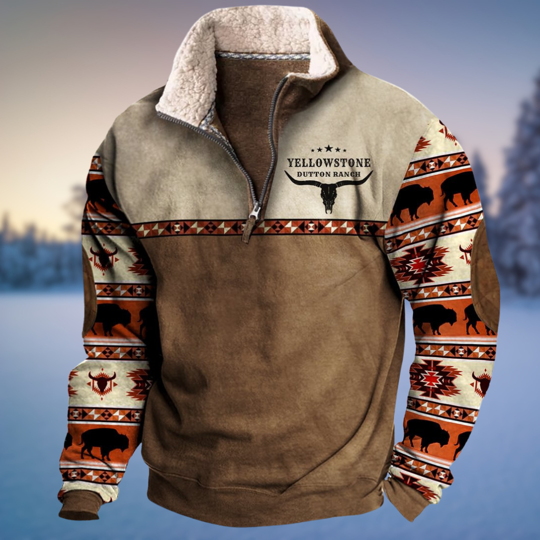 Troy | Heren Zachte Winter Western Trui