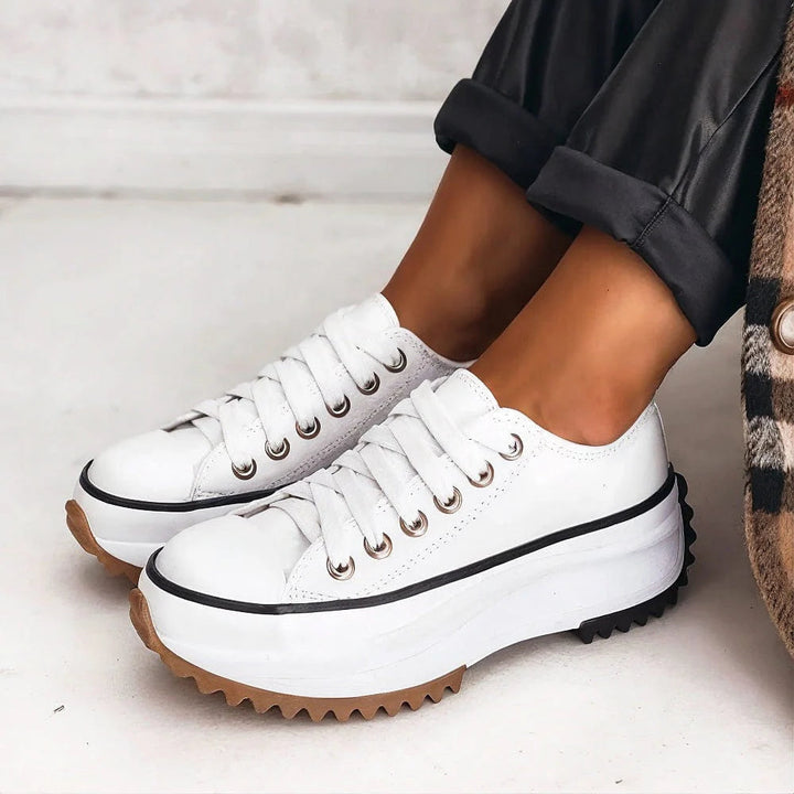 Sabrina | Dames Casual Veters Platform Alledaagse Sneakers
