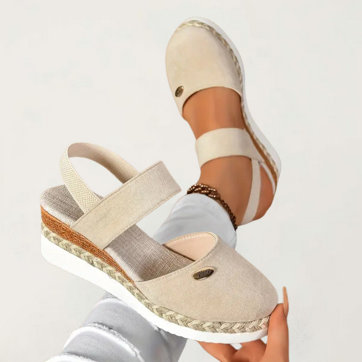 Vanessa | Dames Casual Espadrille Comfort Sandalen