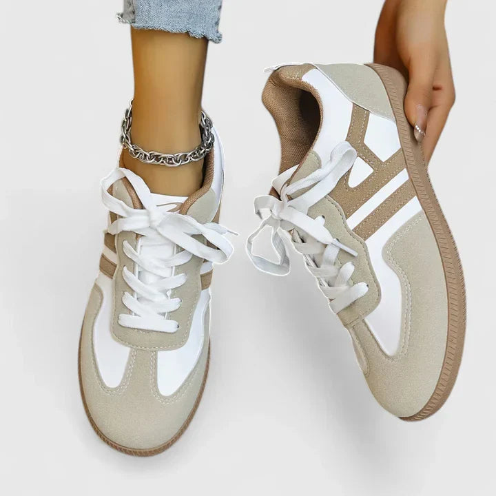 Sophia | Damen Retro Schnürsneaker