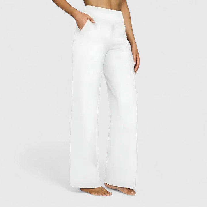Zoey | Damen Hohe Taille Weite Hose
