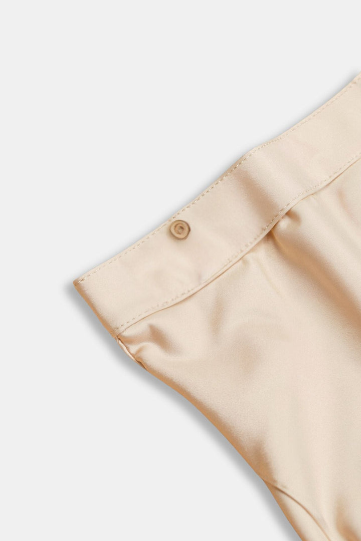 Elegante dames midi rok met vloeiende snit