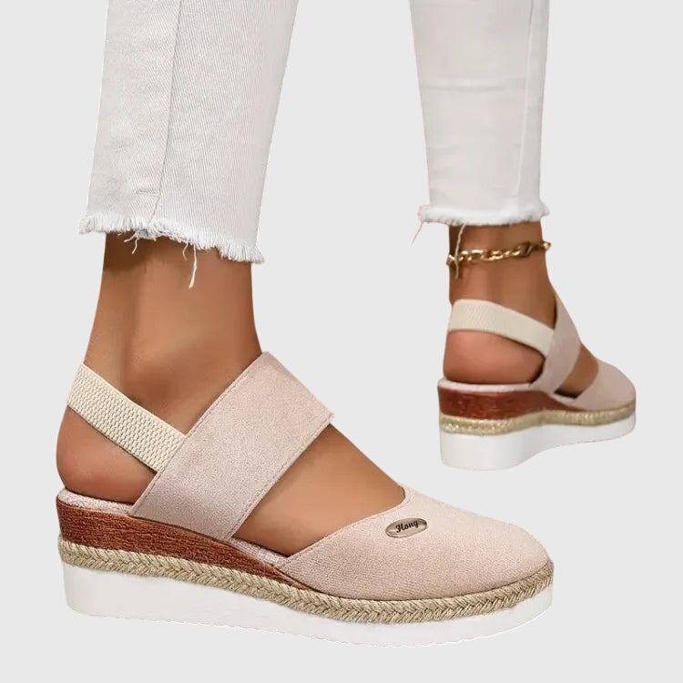 Vanessa | Dames Casual Espadrille Comfort Sandalen