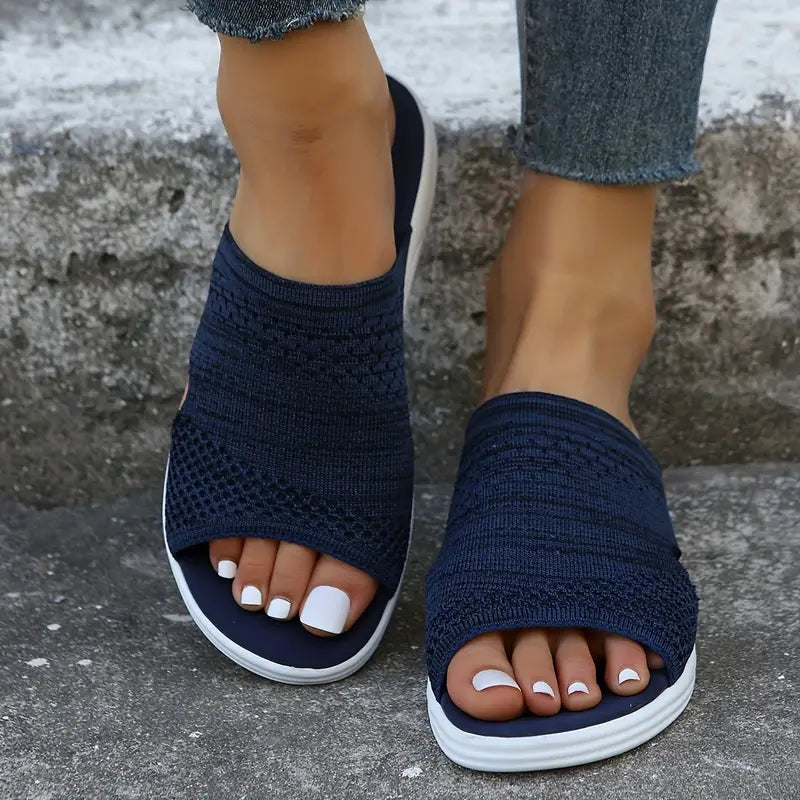 Chloe | Damen Orthopädische Slip-On Slide Sandalen