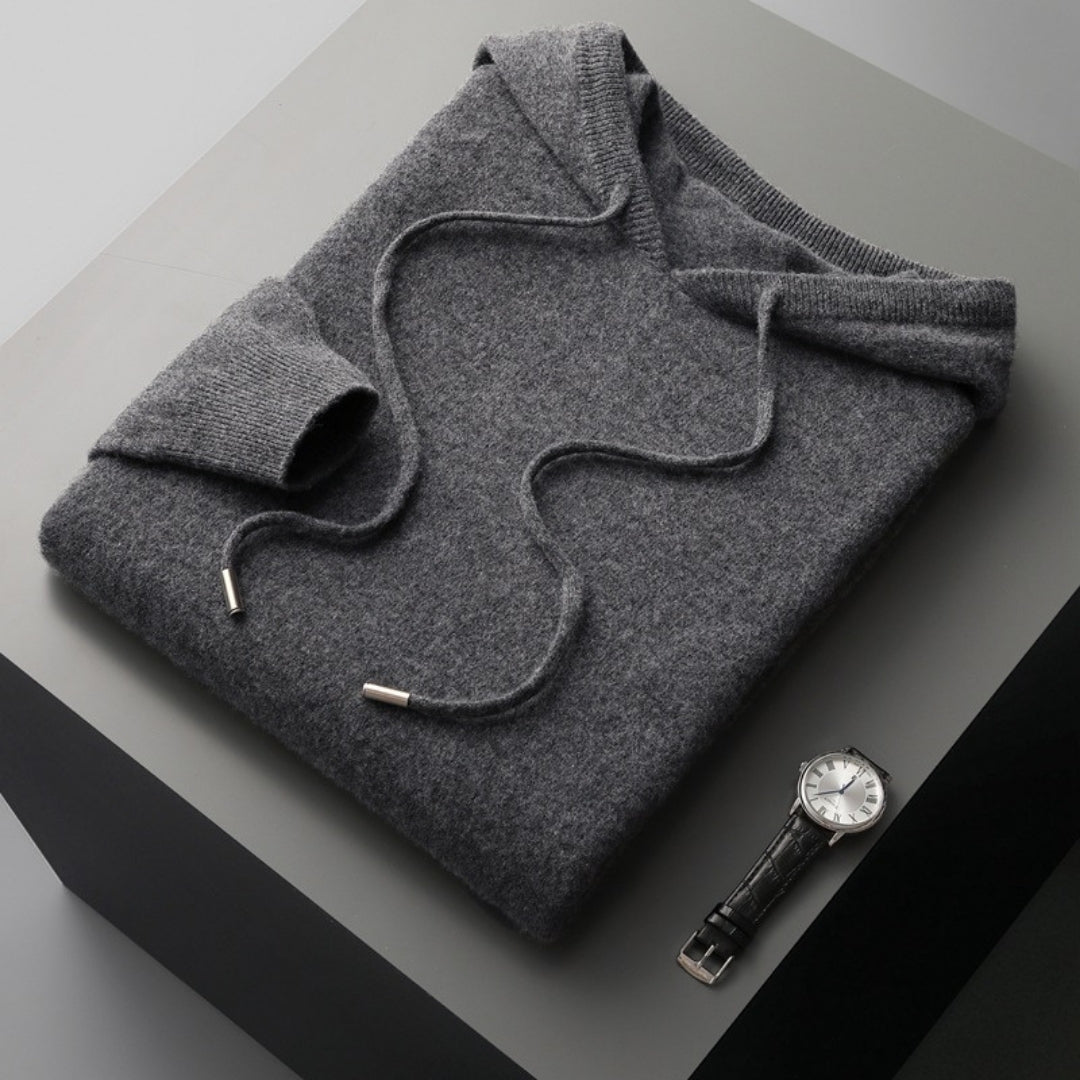 Benson | Lente Kasjmier Hoodie Gebreide Trui
