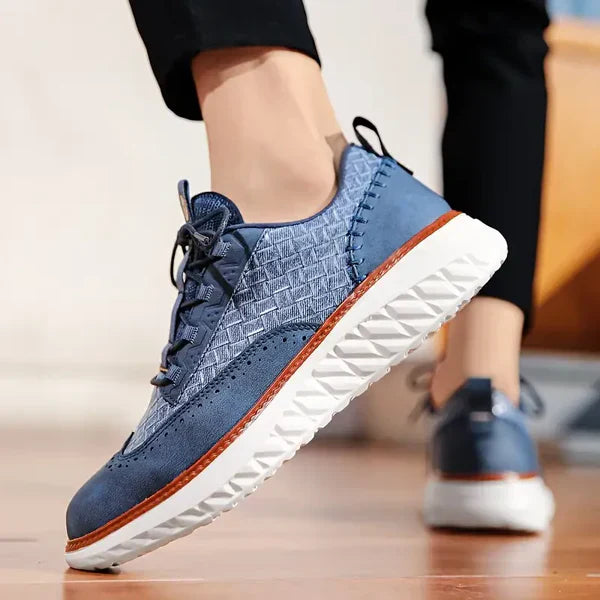 Adam | Heren Veters Platform Wandelsneakers