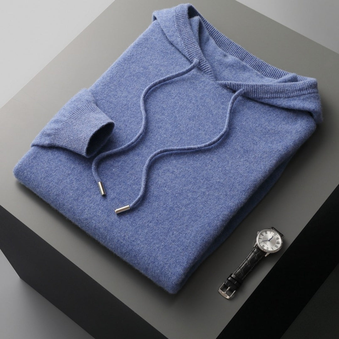 Benson | Lente Kasjmier Hoodie Gebreide Trui