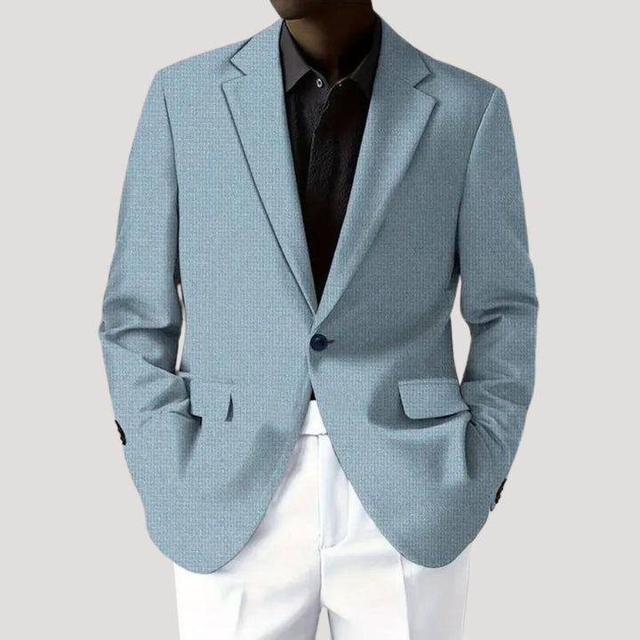 Alexander | Herren Strukturierter taillierter Casual-Blazer