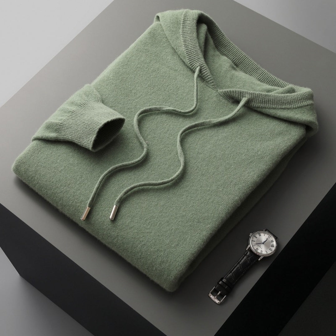Benson | Lente Kasjmier Hoodie Gebreide Trui