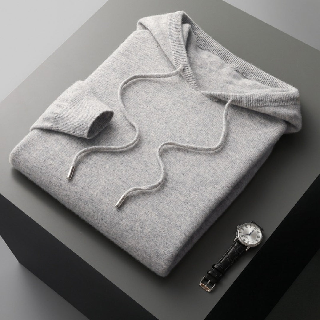 Benson | Lente Kasjmier Hoodie Gebreide Trui