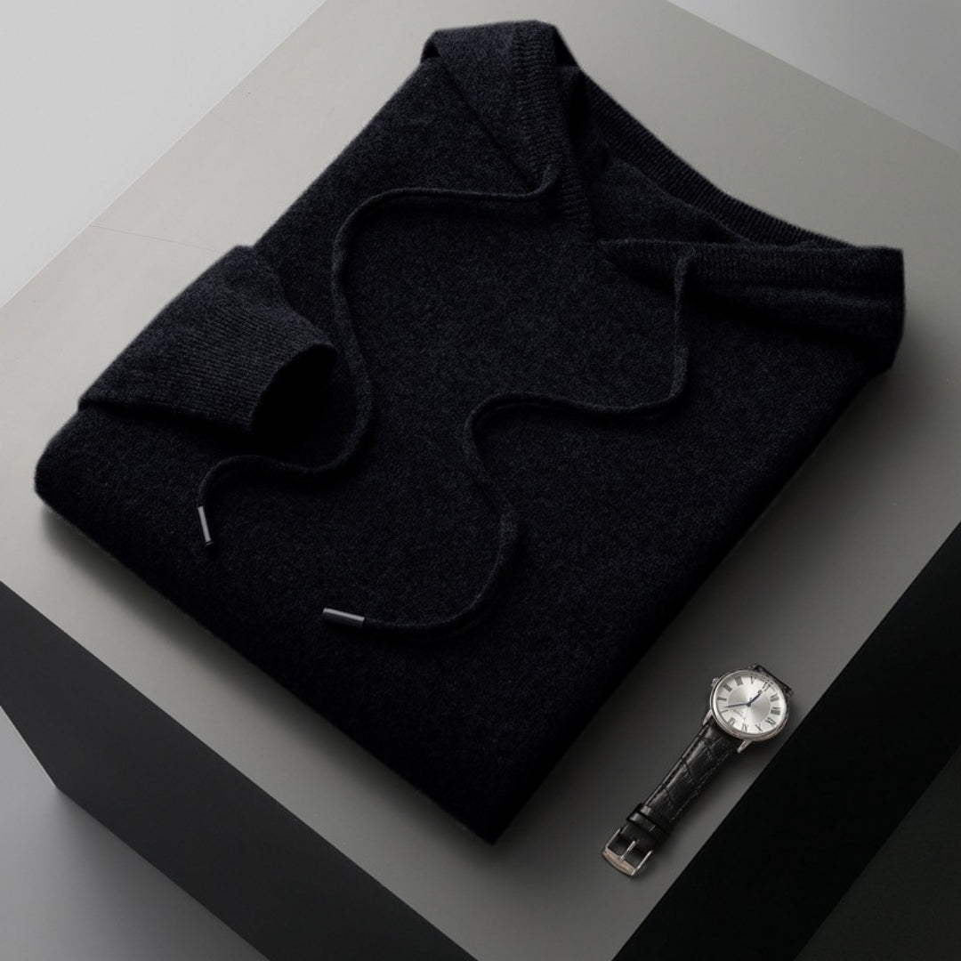 Benson | Lente Kasjmier Hoodie Gebreide Trui