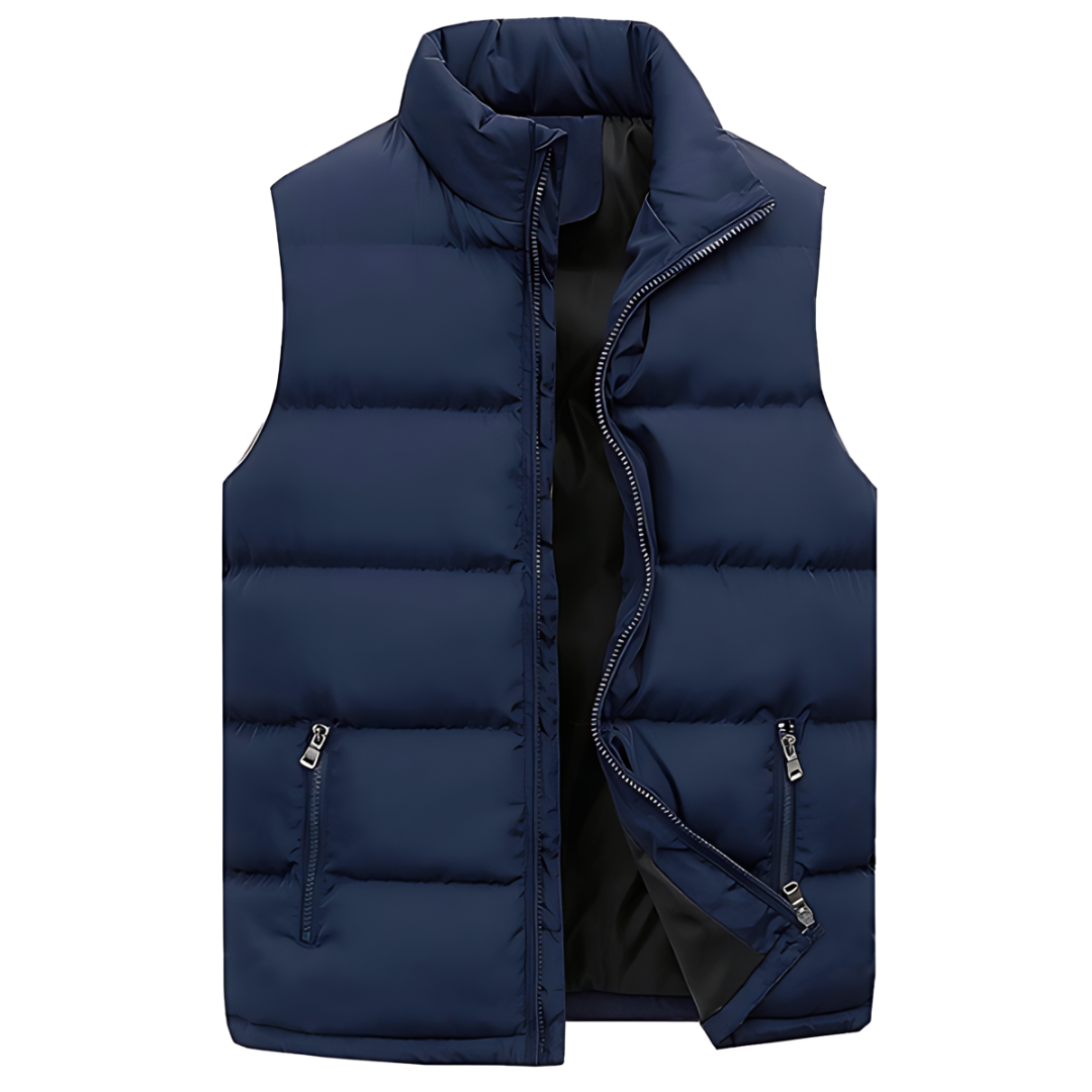 Quentin | Heren Winter Puffer Vest Voor Laagjes