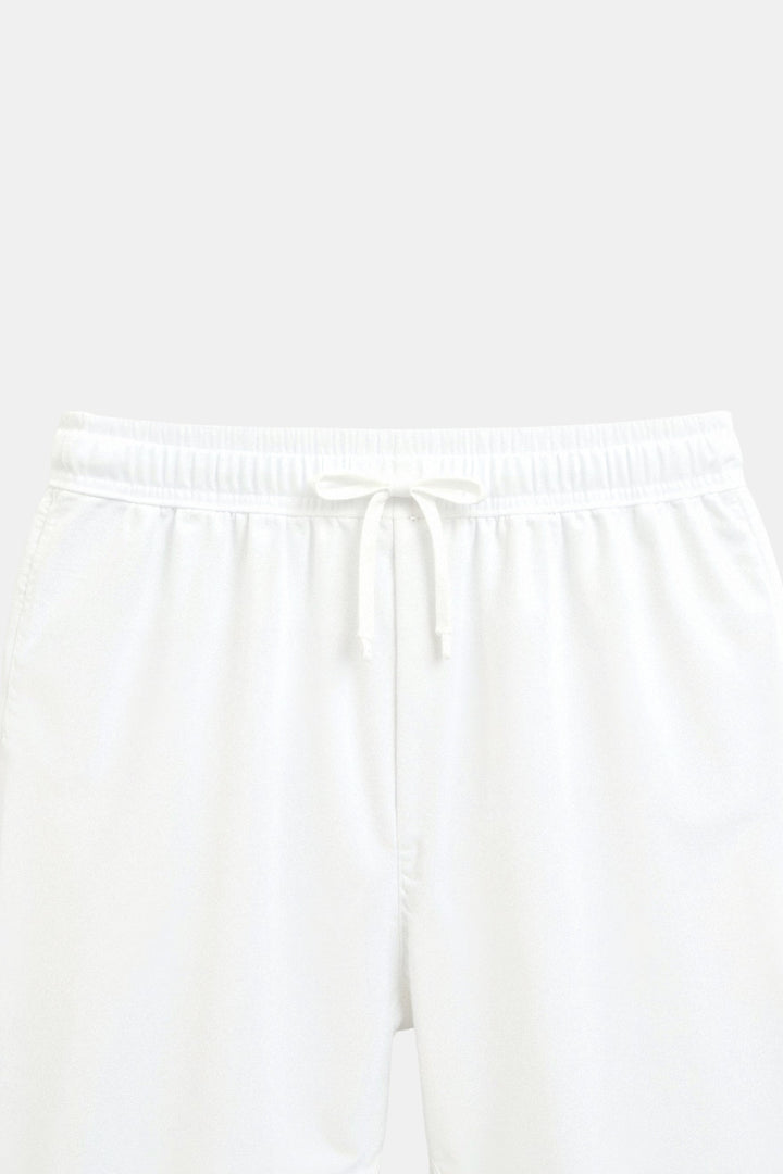 Comfortabele damesbroek met elastische tailleband en trekkoord
