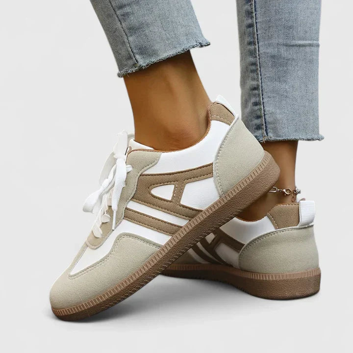 Sophia | Damen Retro Schnürsneaker