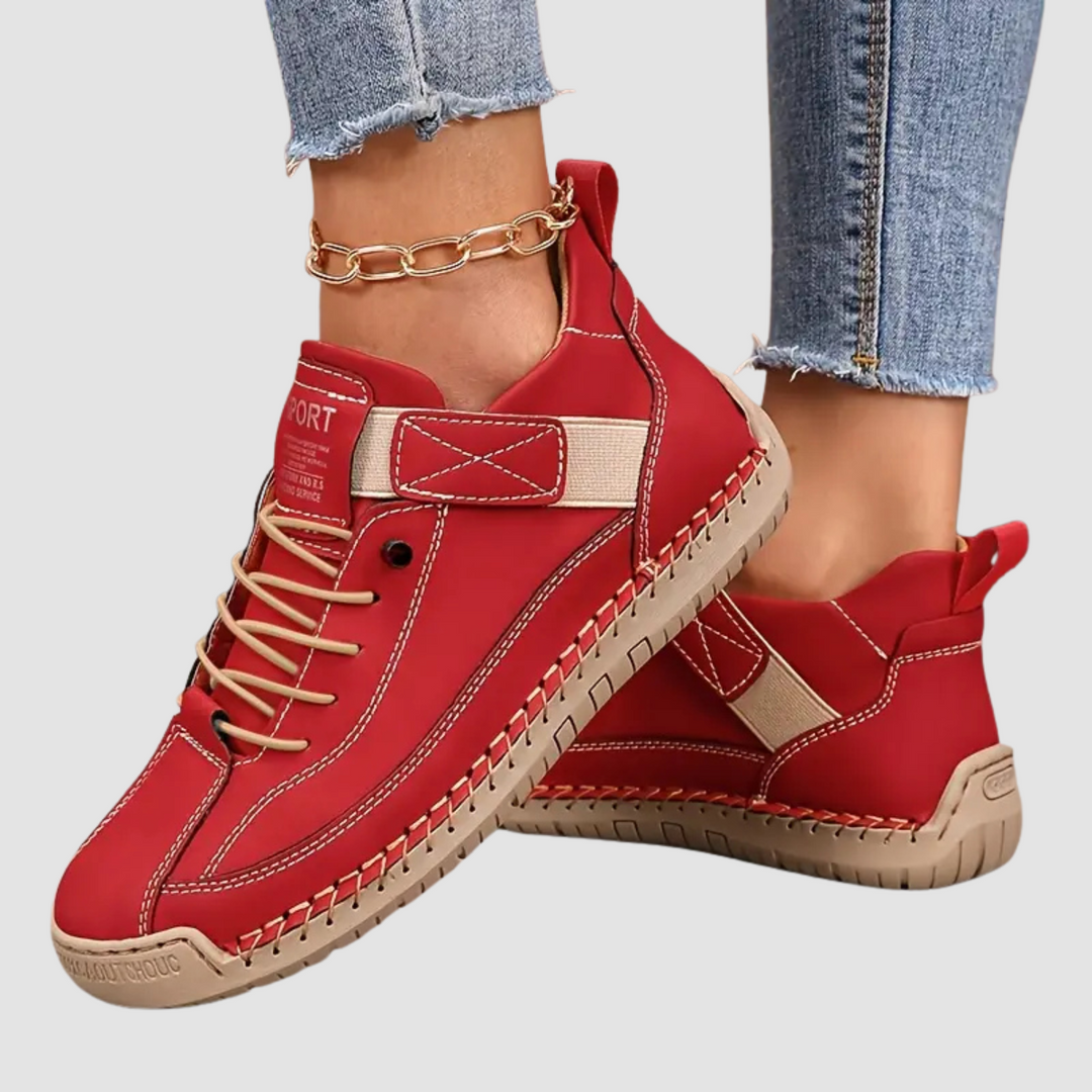 Mila | Dames Orthopedische Klittenbandsluiting Casual Sneakers