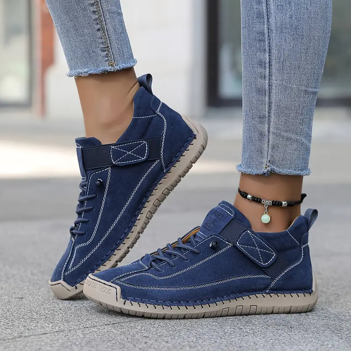 Mila | Dames Orthopedische Klittenbandsluiting Casual Sneakers