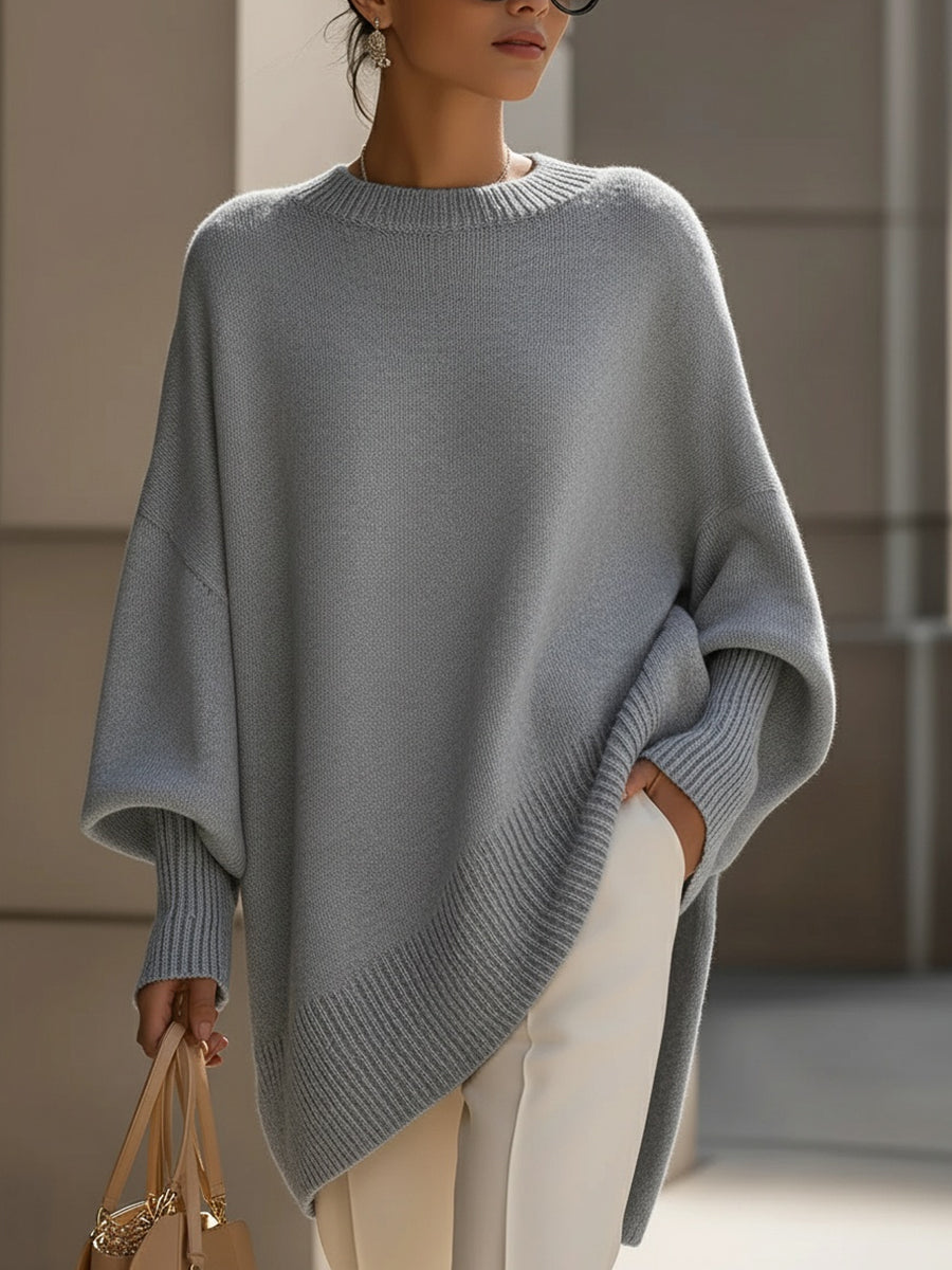 Olivia | Dames Oversized Trui-Stijl Shorts Top