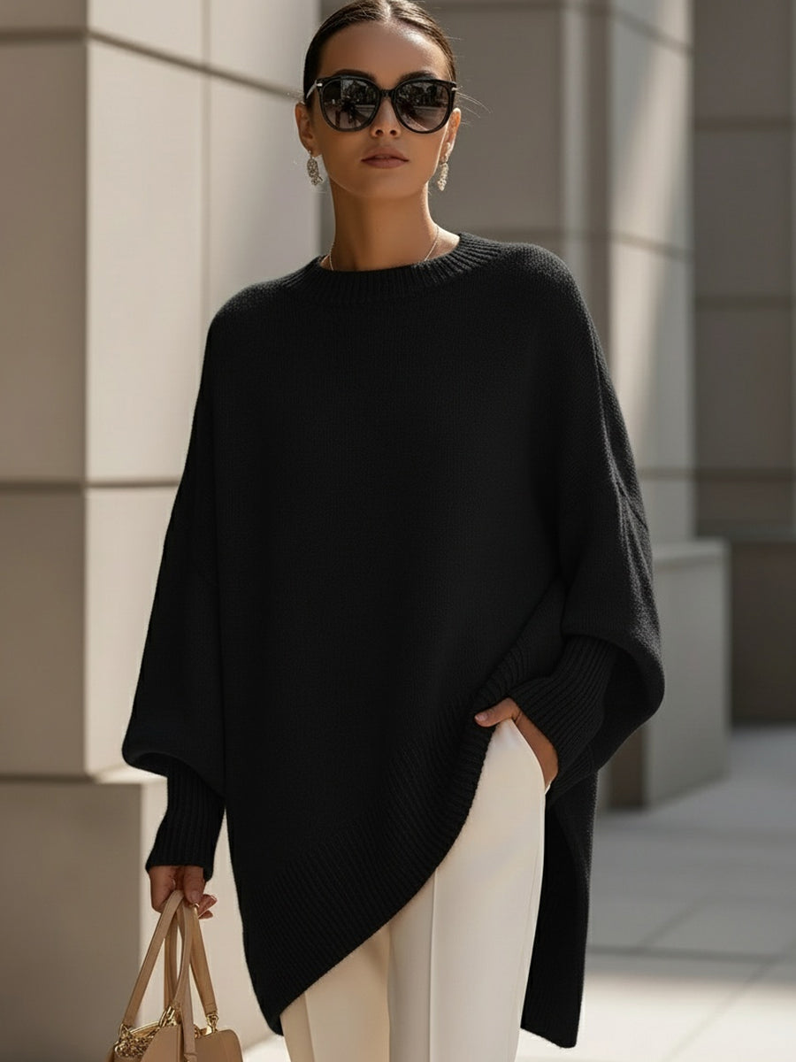 Olivia | Dames Oversized Trui-Stijl Shorts Top