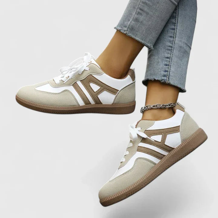 Sophia | Damen Retro Schnürsneaker