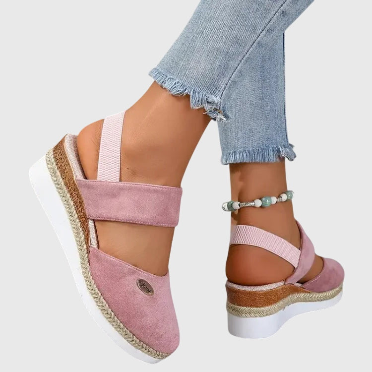 Vanessa | Dames Casual Espadrille Comfort Sandalen