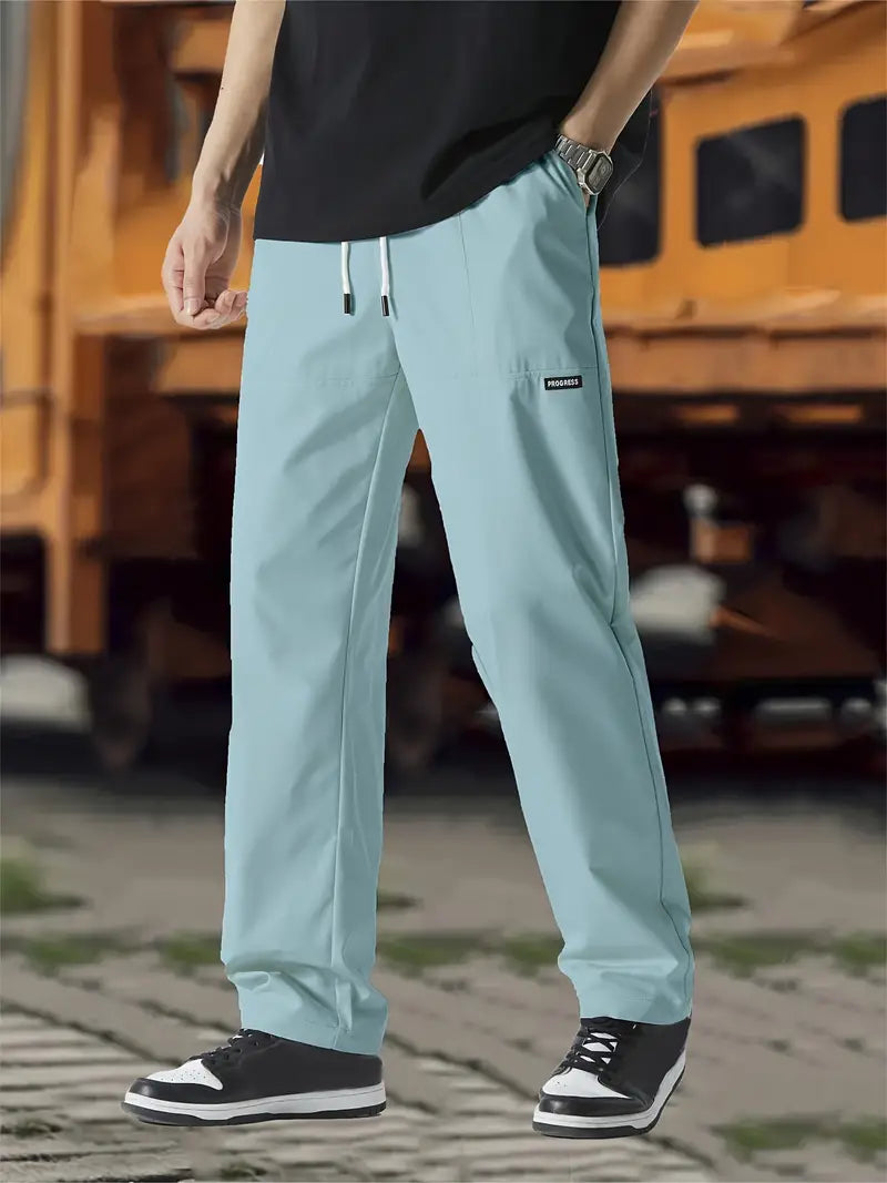 Nicholas | Heren Casual Broek met Trekkoord en Ontspannen Pasvorm