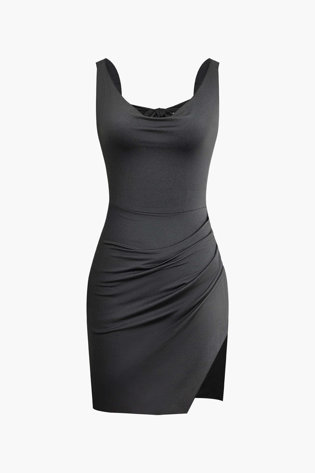 Amara | Tie-Back Bodycon Minikleed – Sensuele Silhouet voor Bijzondere Gelegenheden