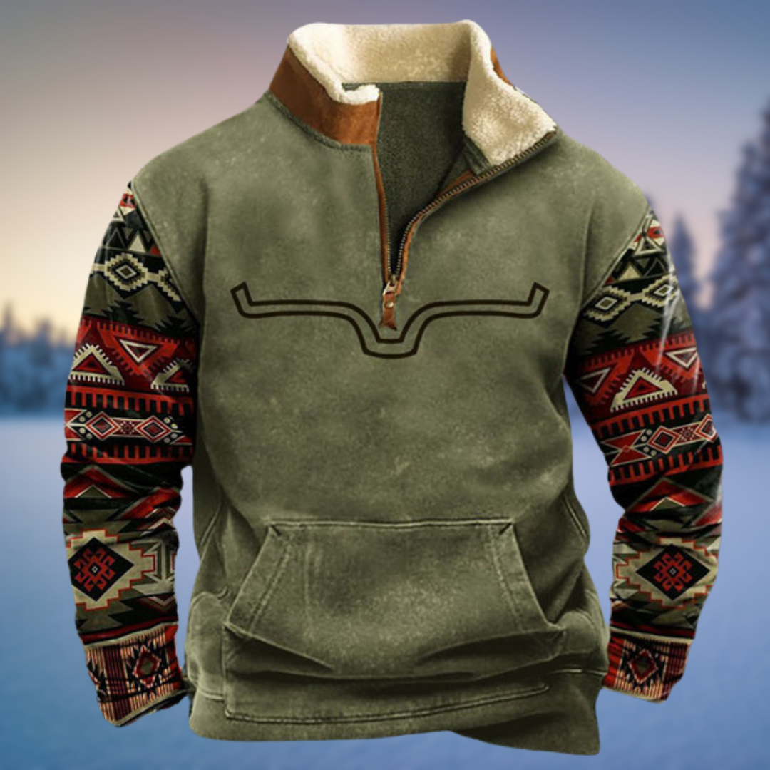 Troy | Heren Zachte Winter Western Trui