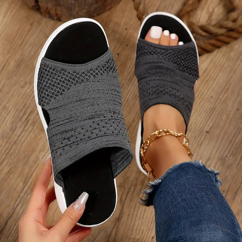 Chloe | Damen Orthopädische Slip-On Slide Sandalen