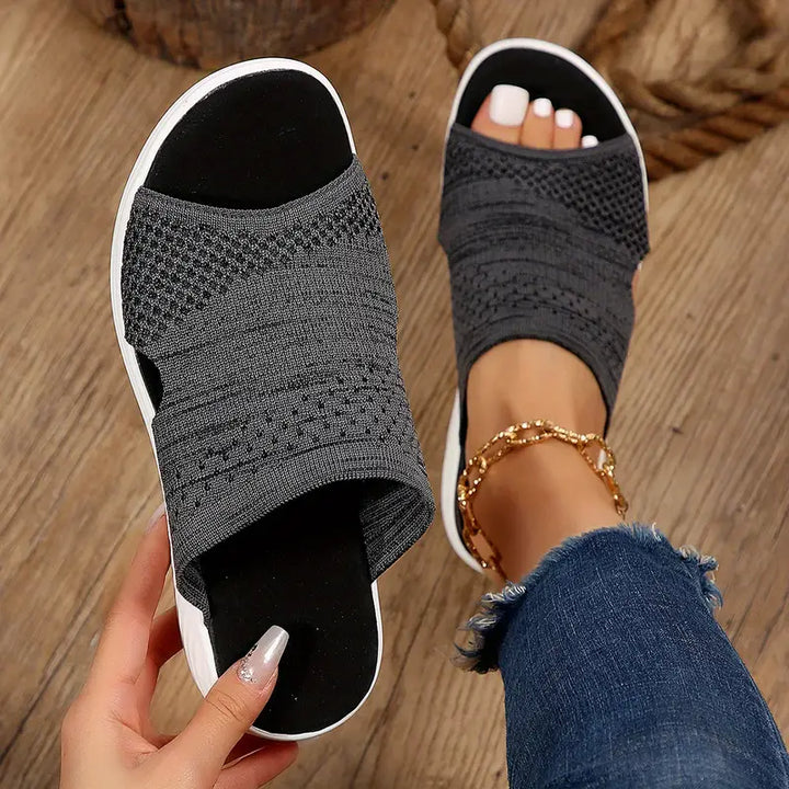 Chloe | Damen Orthopädische Slip-On Slide Sandalen
