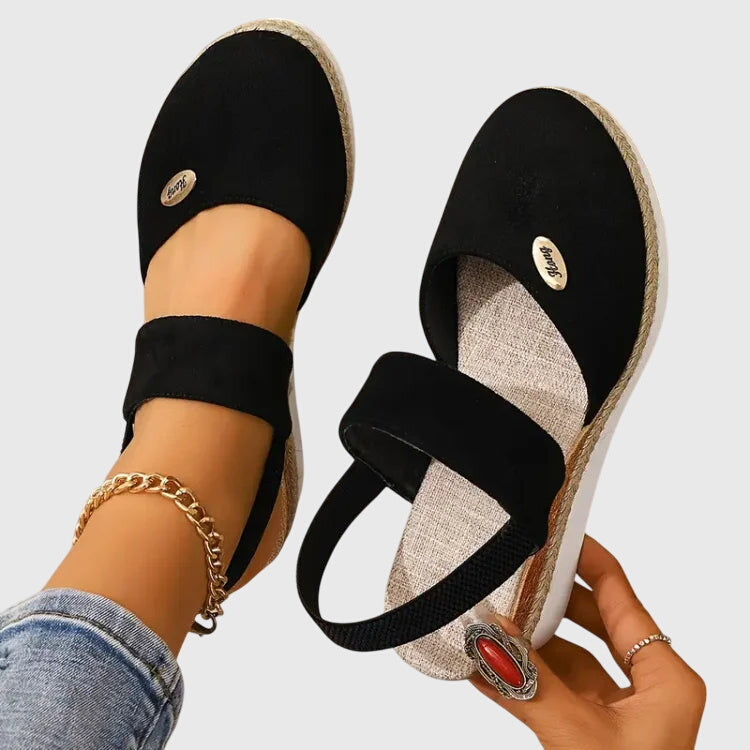 Vanessa | Dames Casual Espadrille Comfort Sandalen