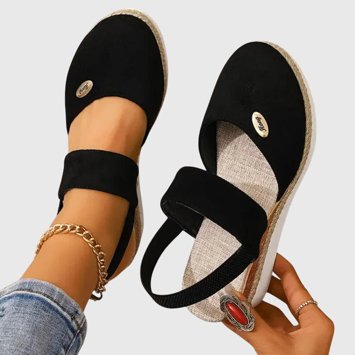 Vanessa | Dames Casual Espadrille Comfort Sandalen