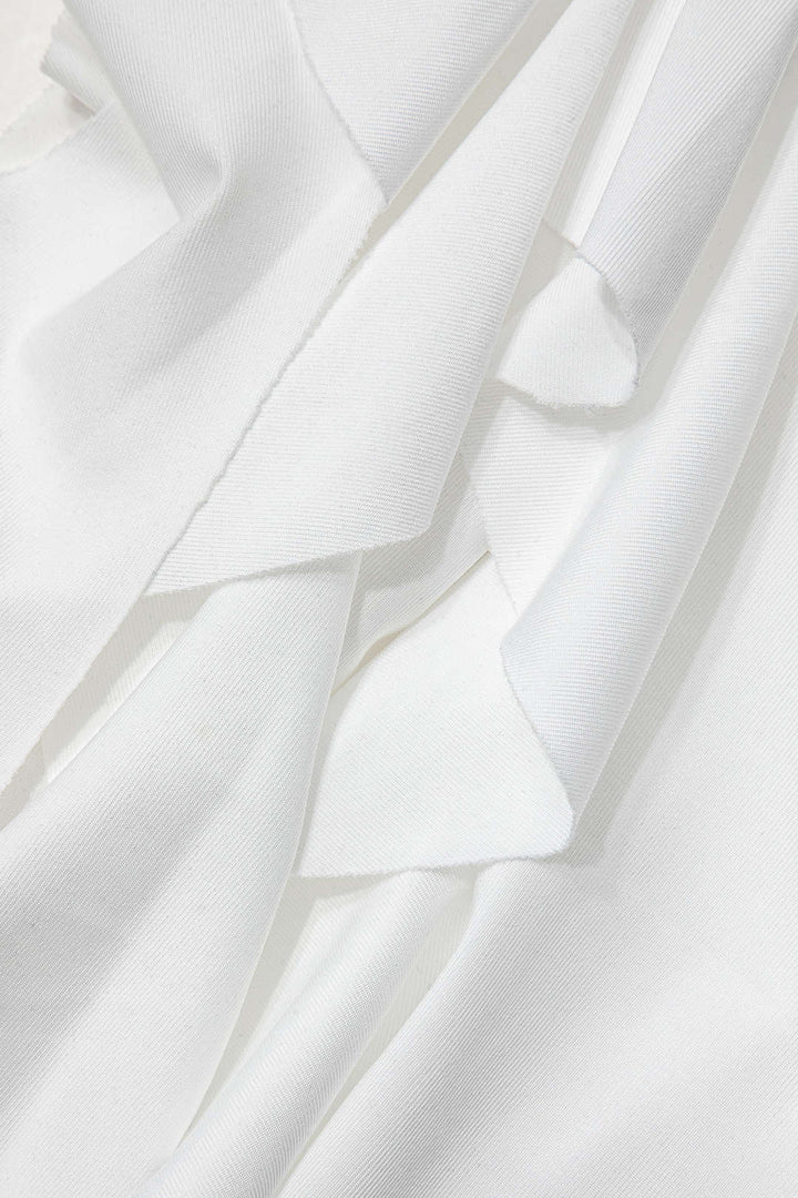 Sofia | Elegante Bandeau-Maxikleed met Volant-Details – Tijdloze Raffinement