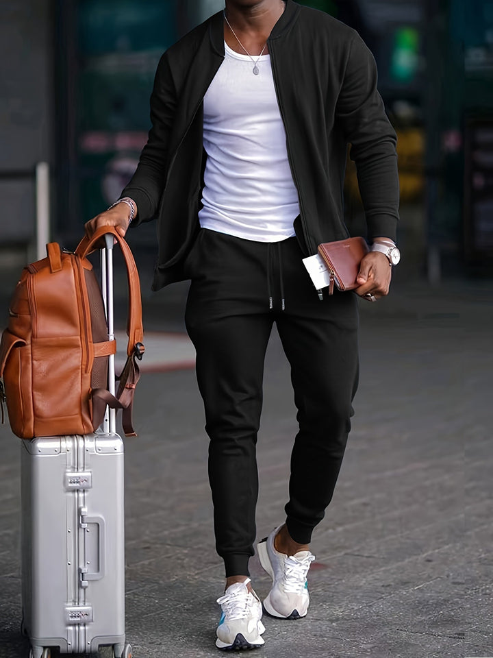 Tyler | Herren Casual Reise-Set mit Reißverschlussjacke