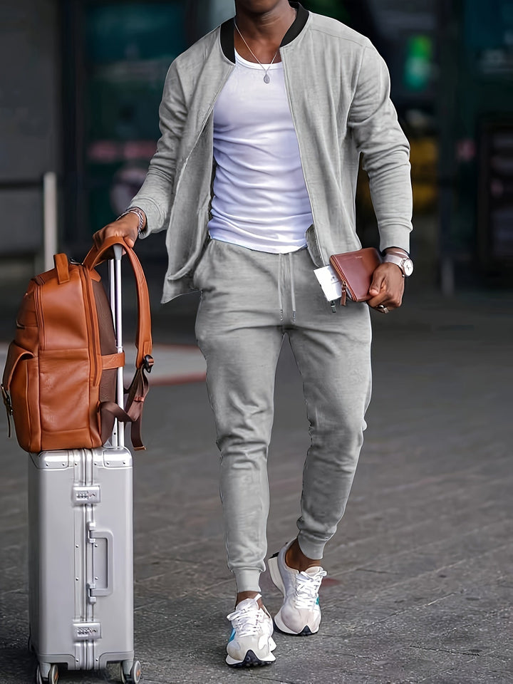 Tyler | Herren Casual Reise-Set mit Reißverschlussjacke
